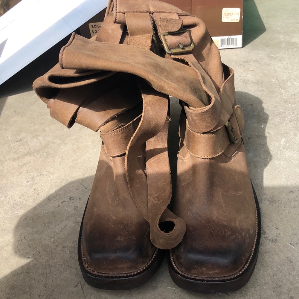 Brown Leather Boots